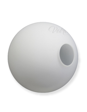 Opal Kugel Ø135mm weiß matt (Loch 40mm)