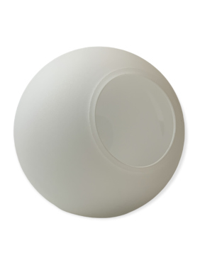 Kugelglas Lampenschirm  Ø60mm - G4, Opalglas weiß matt