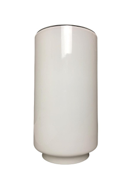 Lampenglas Ersatzglas Ø115mm Höhe 223mm Kragen Ø86mm weiß glänzend Zylinder Opalglas Steinel Außenleuchte