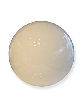 Kugel Opal weiß glänzend Ø400mm (Loch Ø123mm)