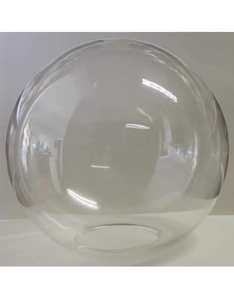 Kugel Ersatzglas Ø300mm Lochöffnung Ø92mm mit Schulter klar klarglas Kugelglas (Mönchkappe)