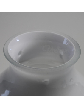 Ersatzglas BELID Leuchte Timglas 3-Lochaufnahme für Stiftschrauben weiß glänzend Ø240mm Höhe 150mm