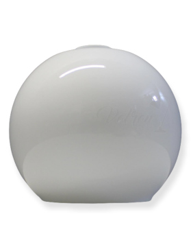 Kugel-Pendelleuchtenglas mit offenem Glas Opal weiß...