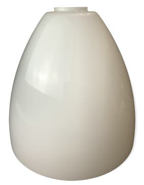 Pendel- Lampenschirm E27 Tulpe Opal weiß glänzend Höhe...