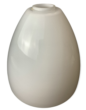 Pendel- Lampenschirm E27 Tulpe Opal weiß glänzend Höhe...