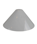 Schusterschirm Opalglas weiß glänzend  Ø350mm Höhe 170mm