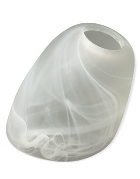 Lampenschirm Tulpe- E14 abgeschrägtes Glas Alabaster weiß...