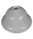 Lampenglas Ersatzglas Ø278mm Höhe 140mm Kragen innen ca. Ø42mm E27 weiß glänzend Glocke Opalglas Leuchtenglas
