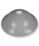 Lampenglas Ersatzglas Ø300mm Höhe 115mm Loch Ø40mm E27 weiß glänzend Glocke Opalglas Leuchtenglas