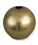 Lampenglas Ersatzglas Ø245mm Höhe 217mm Loch Ø45mm Gold Vintage Halbkugel Pendelschirm