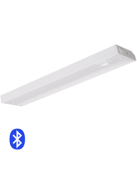 Malmbergs Smart Home Bluetooth RF LED Unterbauleuchte Unterbaulampe Lichtleiste 40cm weiß 10W 870lm dimmbar 2700-5000K IP20