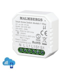 Malmbergs Smart Home WiFi Wandschalter Module 1 Wege Schalter 9917028 Alexa Google