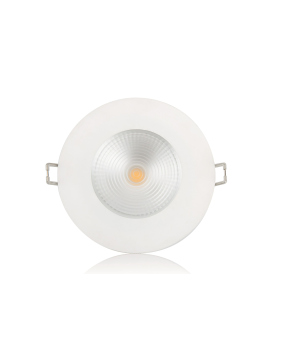 Malmbergs Smart Home Wifi RF LED Downlight Einbauleuchte Slim Weiß rund 12cm 6W 570lm 3000-6000K dimmbar 9974604 IP44 Alexa Google App