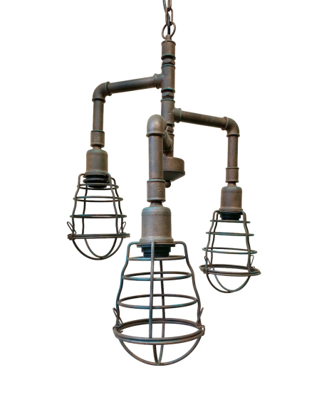 Eglo Vintage Lampe Pendelleuchte Hängeleuchte PORT SETON Antik braun E27 max. 3x60W IP20 49808