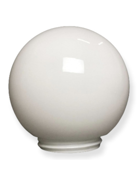 Gewindeglas Ø180mm Gewinde 98,5mm weiß glänzend Opalglas Ersatzglas