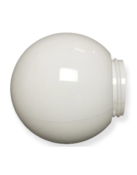 Gewindeglas Ø180mm Gewinde 98,5mm weiß glänzend Opalglas Ersatzglas