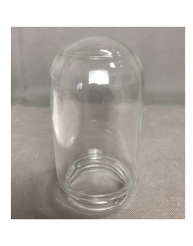 Gewindeglas Keller- und Außenleuchten Ø100mm Höhe 190mm Gewinde 84,5mm  klarglas Ersatzglas