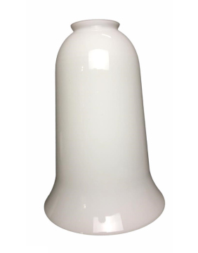 Lampenglas Ersatzglas Ø215mm Höhe 300mm Kragen Ø80mm weiß...