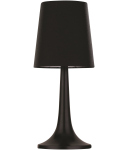 Malmbergs Design Tischlampe Tischleuchte ALVA schwarz E27 max. 40W Ø19cm H:44,5cm ON/OFF Schalter IP20