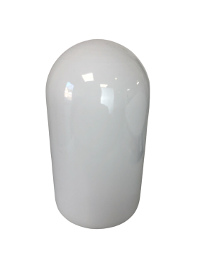 Lampenglas Ersatzglas Ø70mm Höhe135mm Loch Ø42mm E27 weiß...