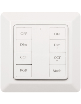 Malmbergs Smart Home RF Wand-Controller Fernbedienung DIM/CCT/RGB/SZENE  1 Zone 9917065