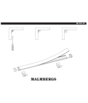 Malmbergs LED Alu Profil Eckprofil CORNER 1m inkl.opaler + klarer Abdeckung + Endkappen + Montageklammern zur einfachen Montage von LED-Stripes 9975107