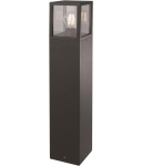 Malmbergs Design Außenlampe Wegeleuchte BORE Pollerleuchte Sockelleuchte 65cm Anthrazit dunkel grau E27 max.15W  IP54